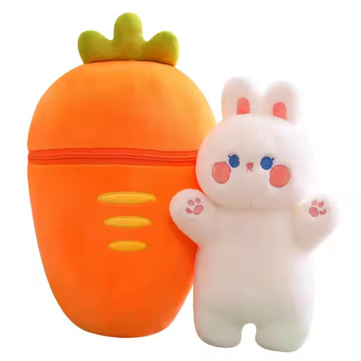 Soft 2 in 1 Plush Doll | Carrot Plush Pillow – Adorable & Snuggly