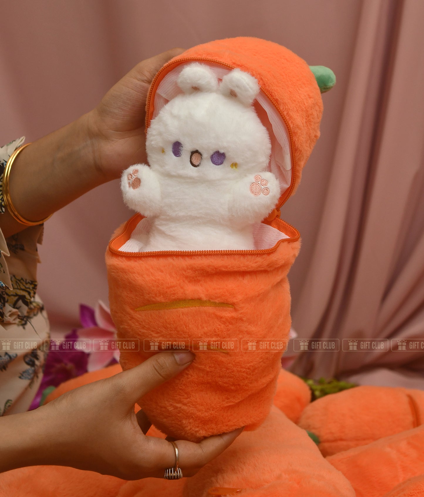 Soft 2 in 1 Plush Doll | Carrot Plush Pillow – Adorable & Snuggly
