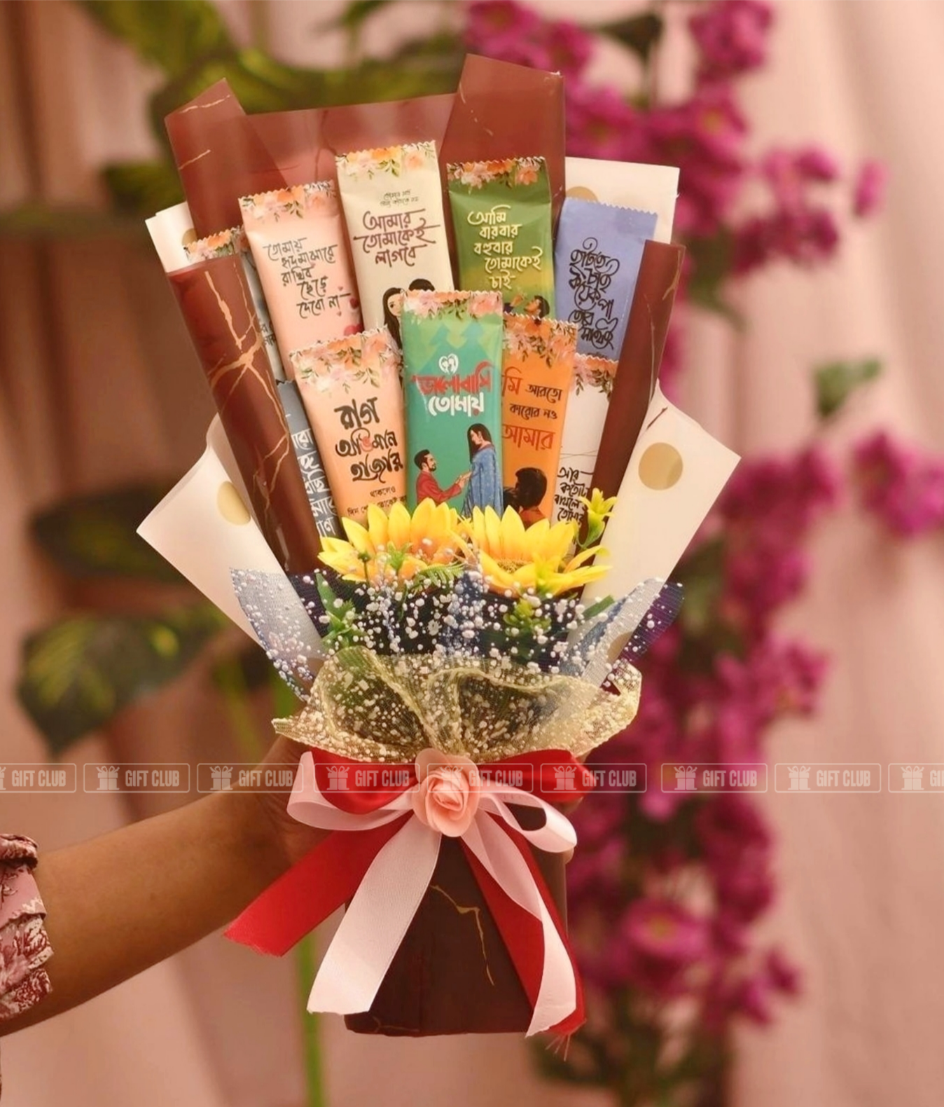 CB10 : Chocolate Bouquet made by Expert Craftsman