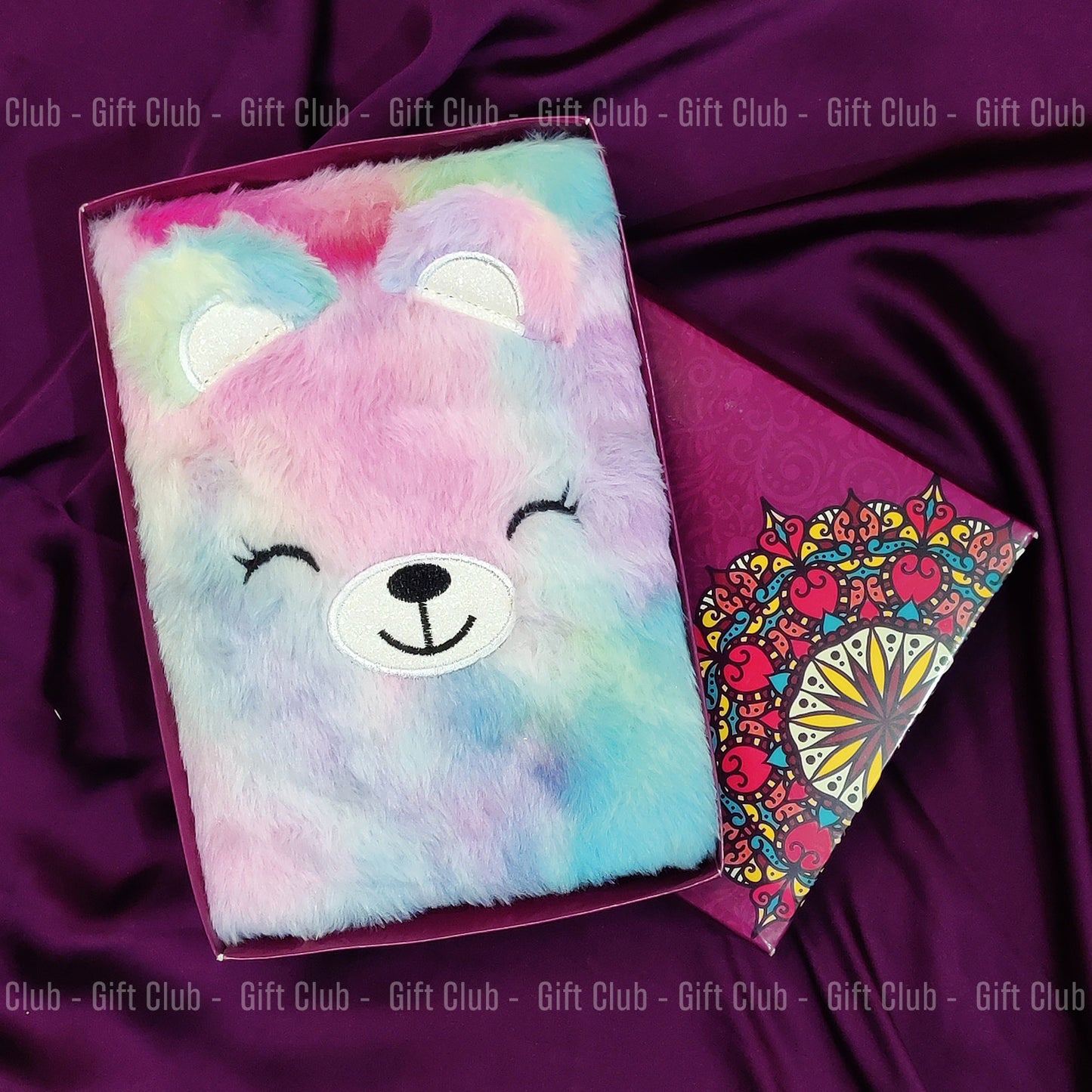 S53 - Velvet Covered Premium Notebook