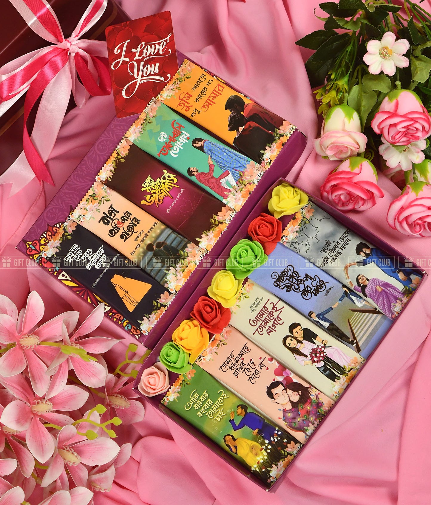 C63 - Anniversary Gift * 10 Pcs chocolate made of original Cadbury dairy milk