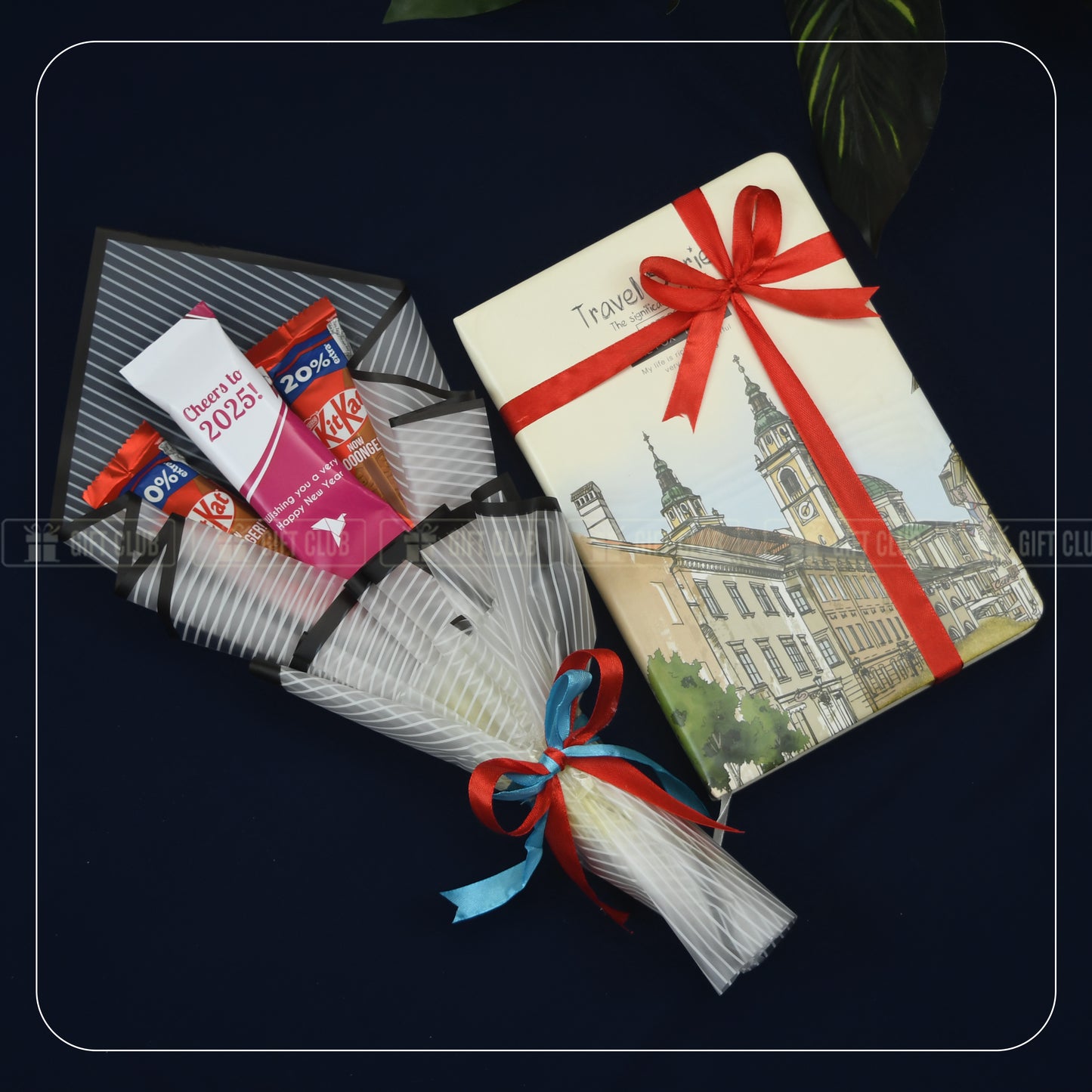 H03 - Handmade Chocolate Bucket With Premium Notebook