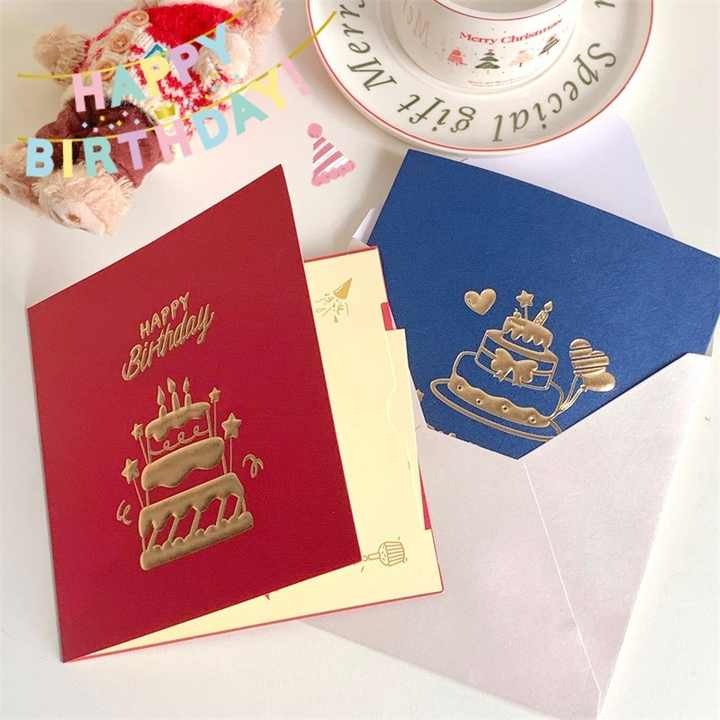 3d Birthday Birthday card