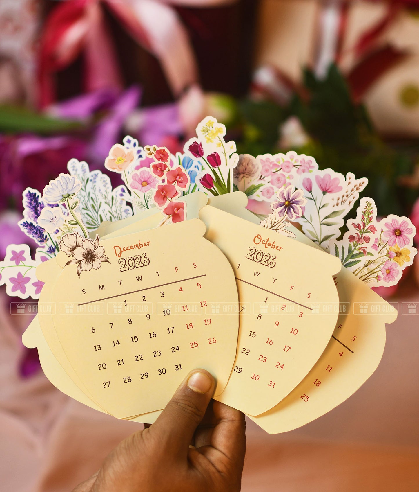 Floral Calendar 2026 - Combo 2