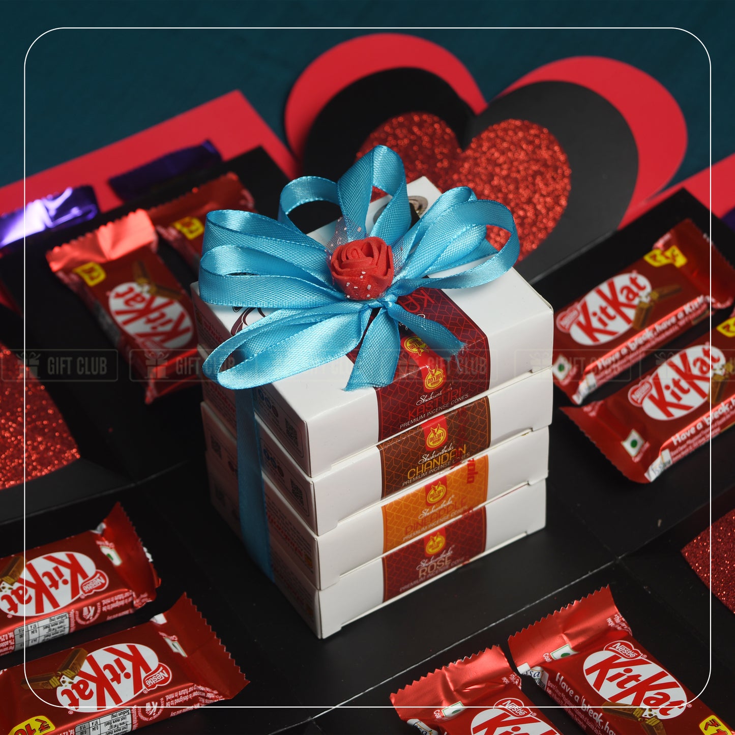 X31 - Magical Chocolate Gift Box With Incense Cones Combo