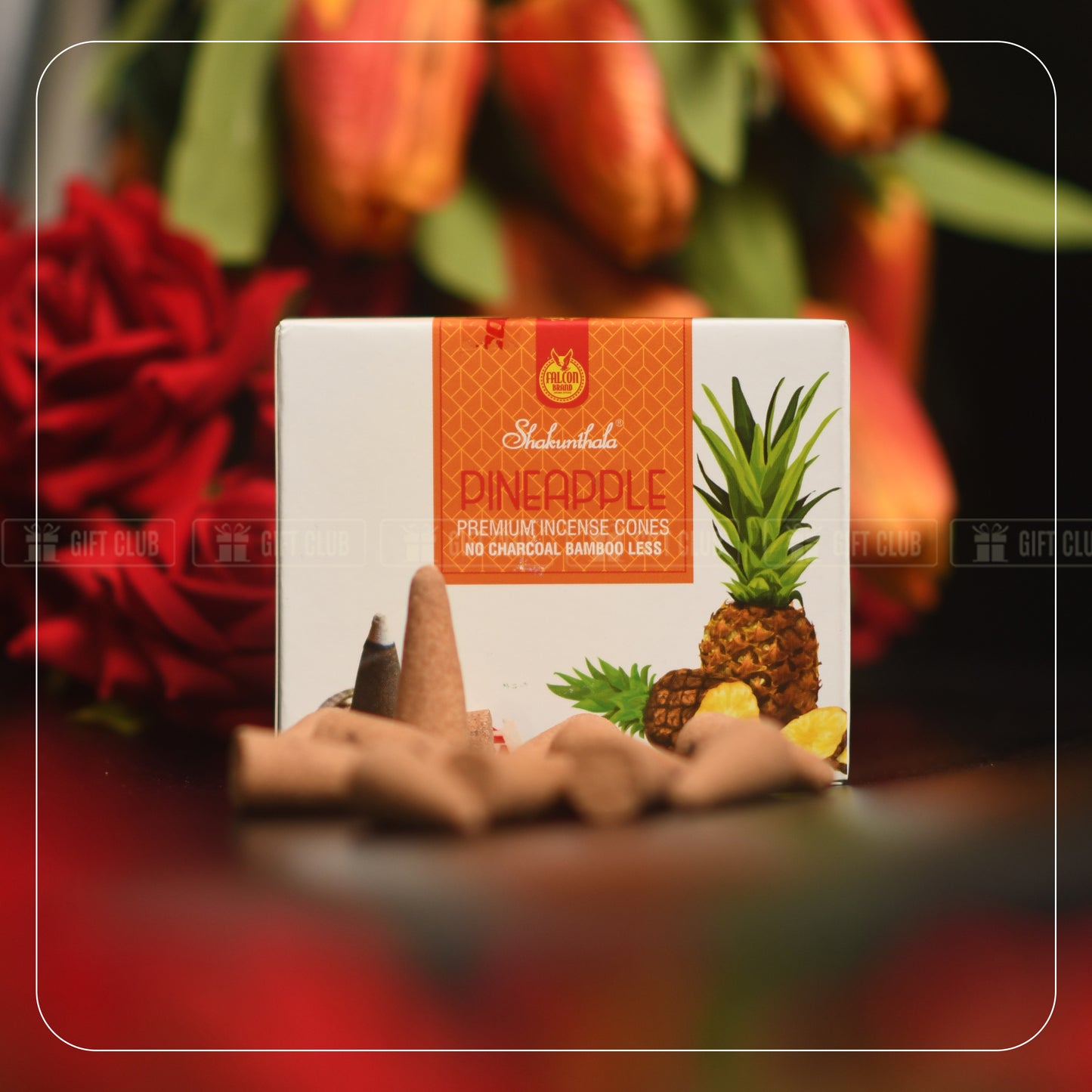 Natural Incense Cones | Flavor Pineapple
