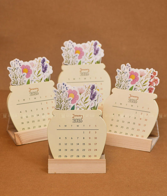 Floral Calendar 2026 - Combo 4