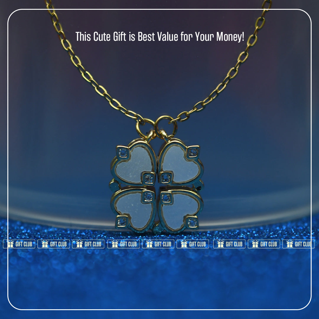 4 Heart Magnetic Necklace