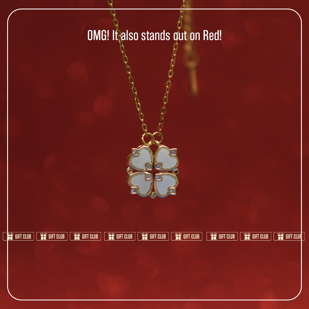 4 Heart Magnetic Necklace