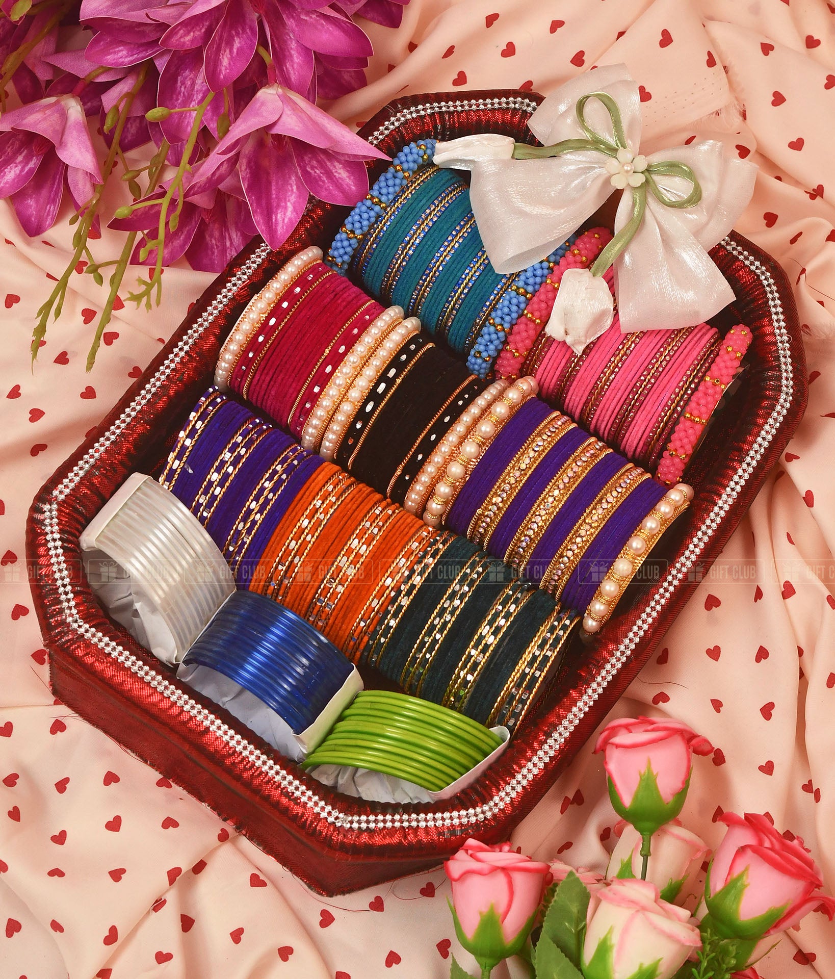 (RU 7) রঙিন মুহূর্ত - Premium Multi-Color Churi Dala – Gift Club