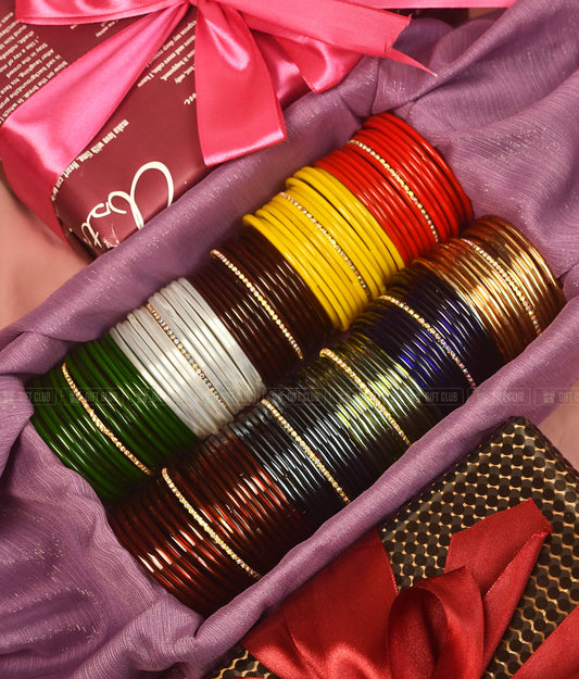 (S-24.10) - Royal Reshmi Bangle Hamper