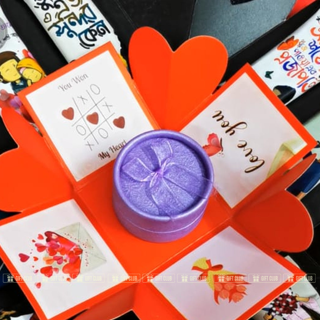X25 - 3 Layer Magical GIFT box (With a Premium Ring)