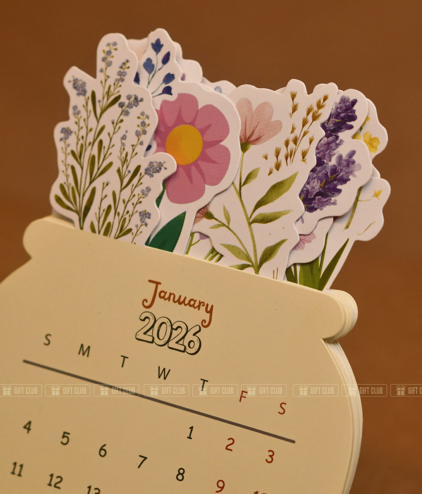 R09 + Floral calendar | Best New Year Gift package for Chocolate lovers