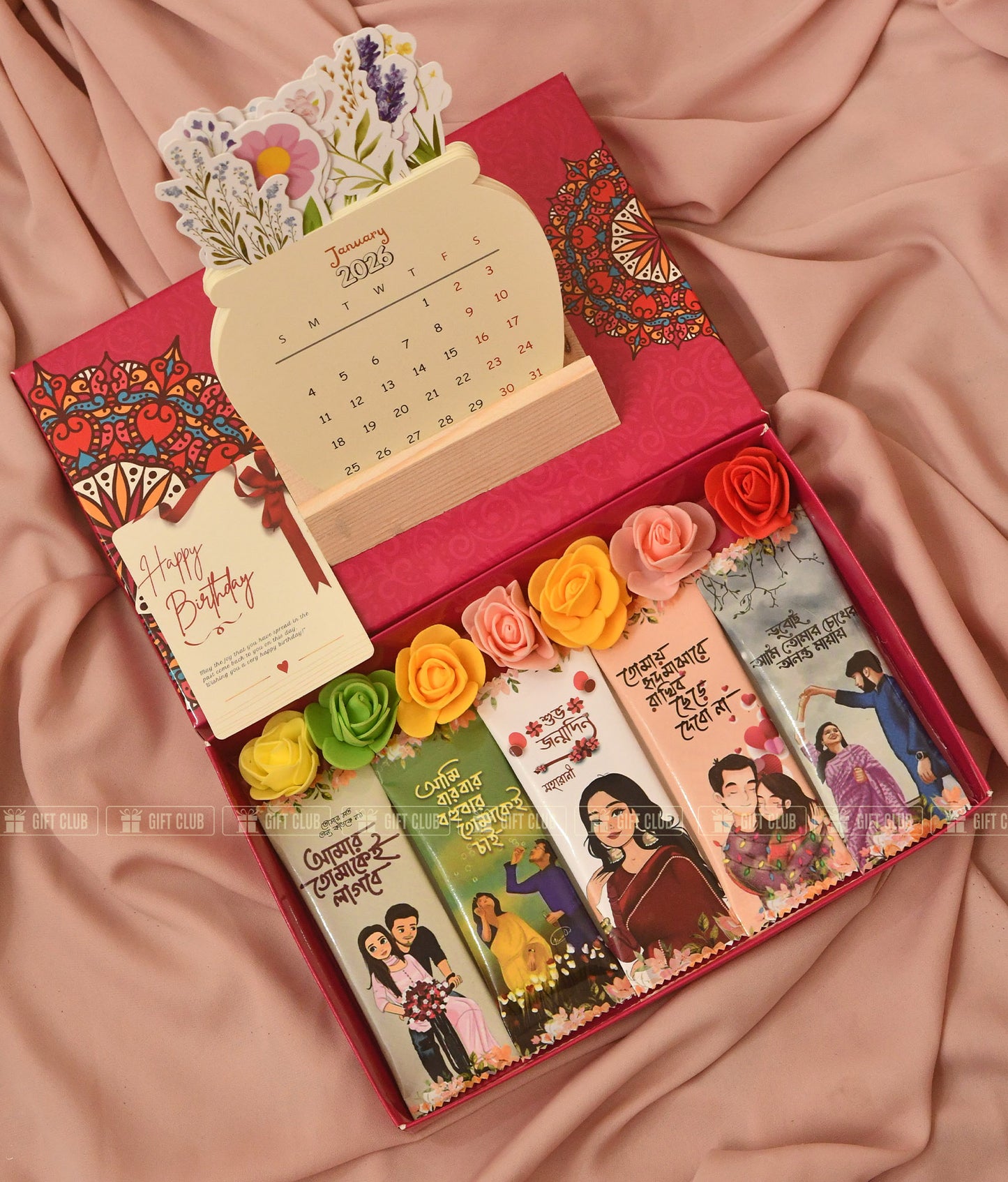 C40+Floral Calendar | Ready to Gift Package for your Love