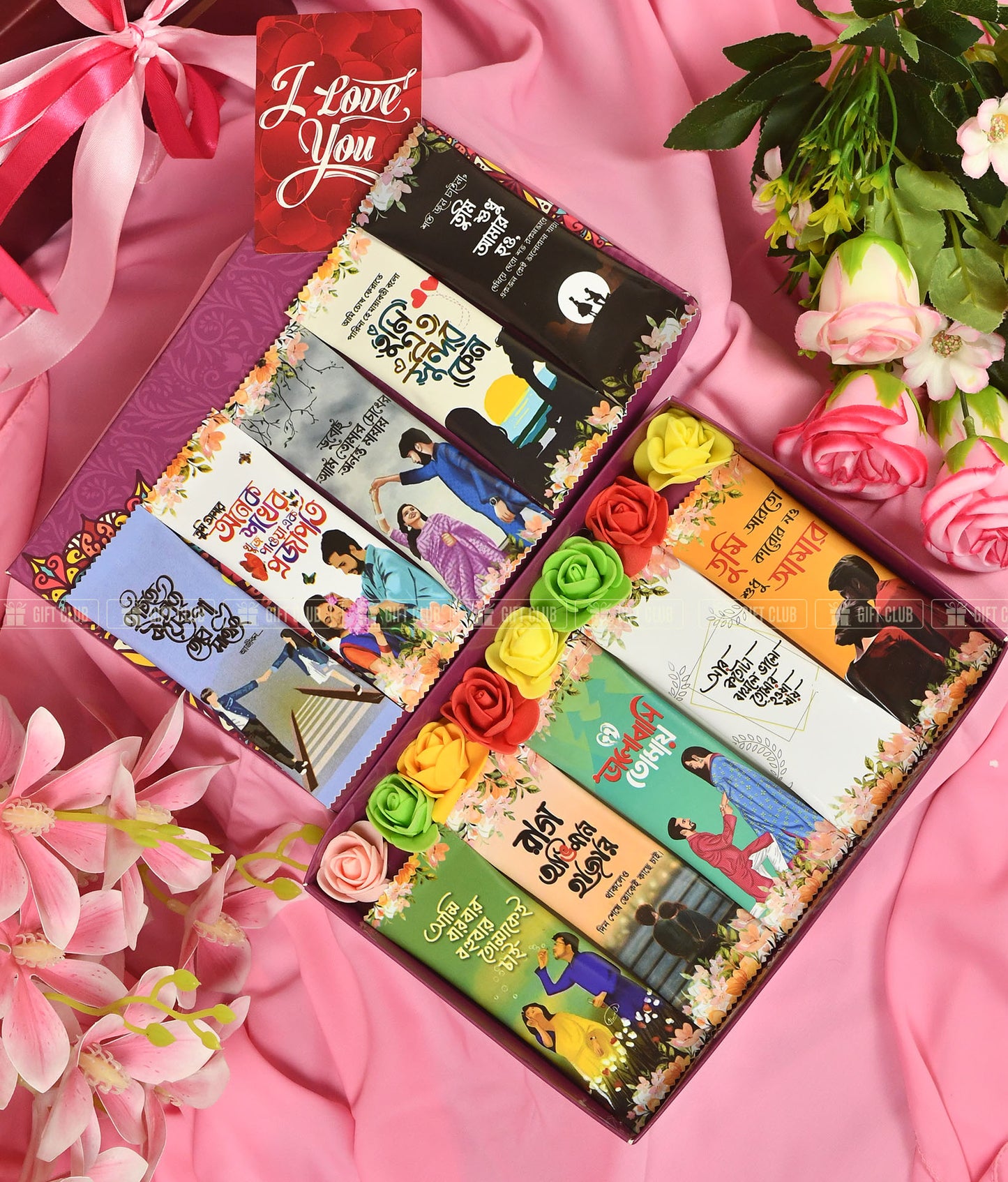 C68 - Surprise Gift * 10 Pcs chocolate made of original Cadbury dairy milk