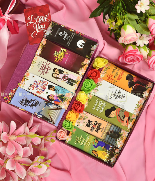 C73 - Apology Gift * 10 Pcs chocolate made of original Cadbury dairy milk * Kathgolap