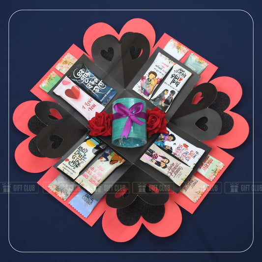 X45 - 2 Layer Magical GIFT box for Her (With Churi)