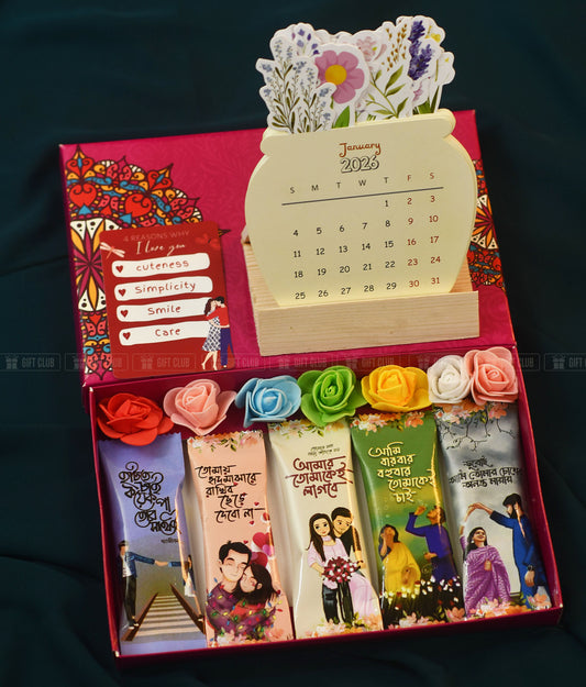 C26 + Floral Calendar | Perfect Gift Package for Special Occasions