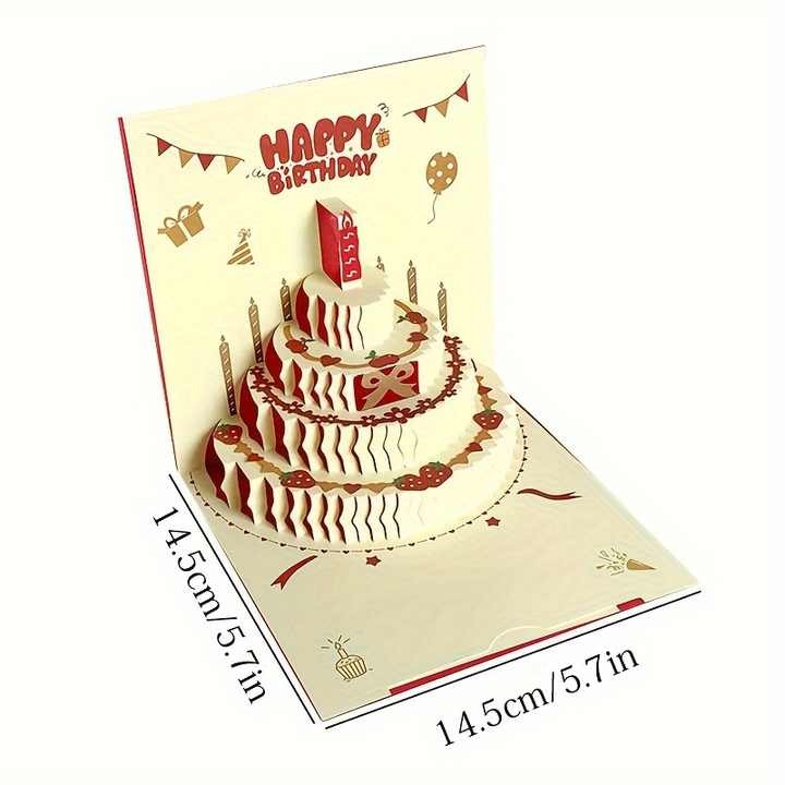 3d Birthday Birthday card