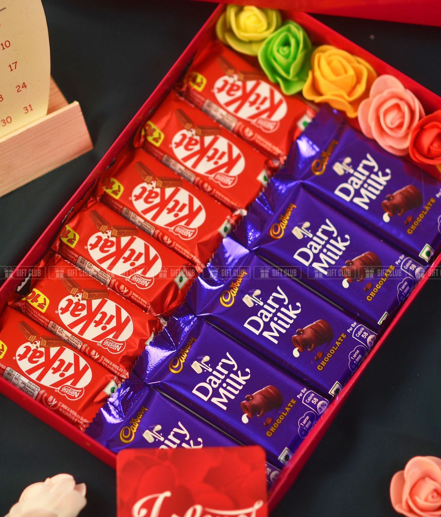 R08 + Floral calendar | Best New Year Gift package for Chocolate lovers
