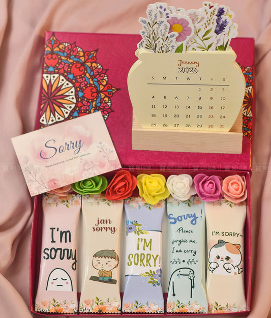 C49 + Floral Calendar | The Sweetest Apology Box