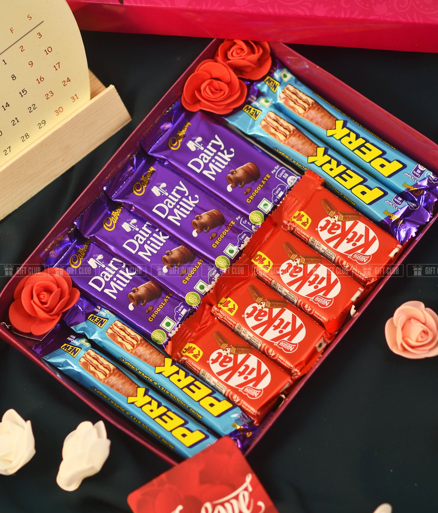 R07 + Floral calendar | Best New Year Gift package for Chocolate lovers