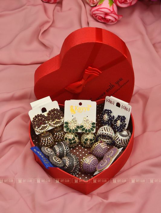 Jhumka 04 - Jhumka Package in Love Box
