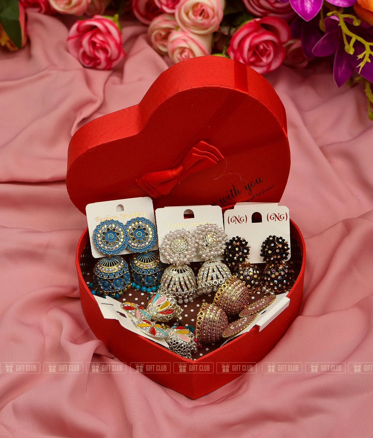 Jhumka 01 - Jhumka Package in Love Box