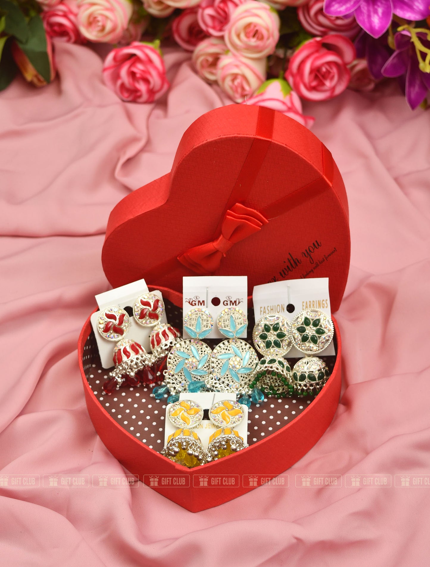 Jhumka 07 - Jhumka Package in Love Box