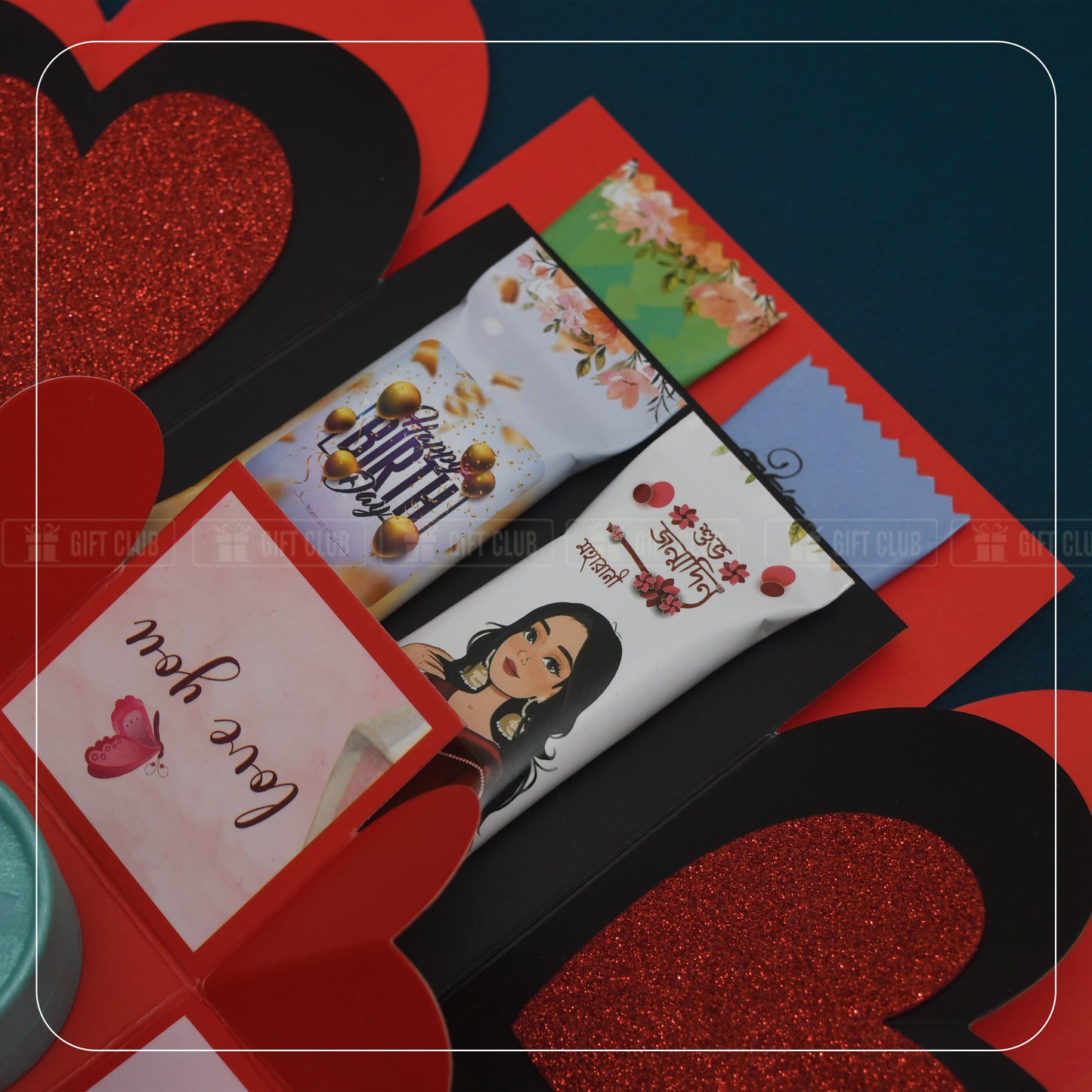 X07 - 3 Layer Magical Gift Box for Birthday (With Ring)