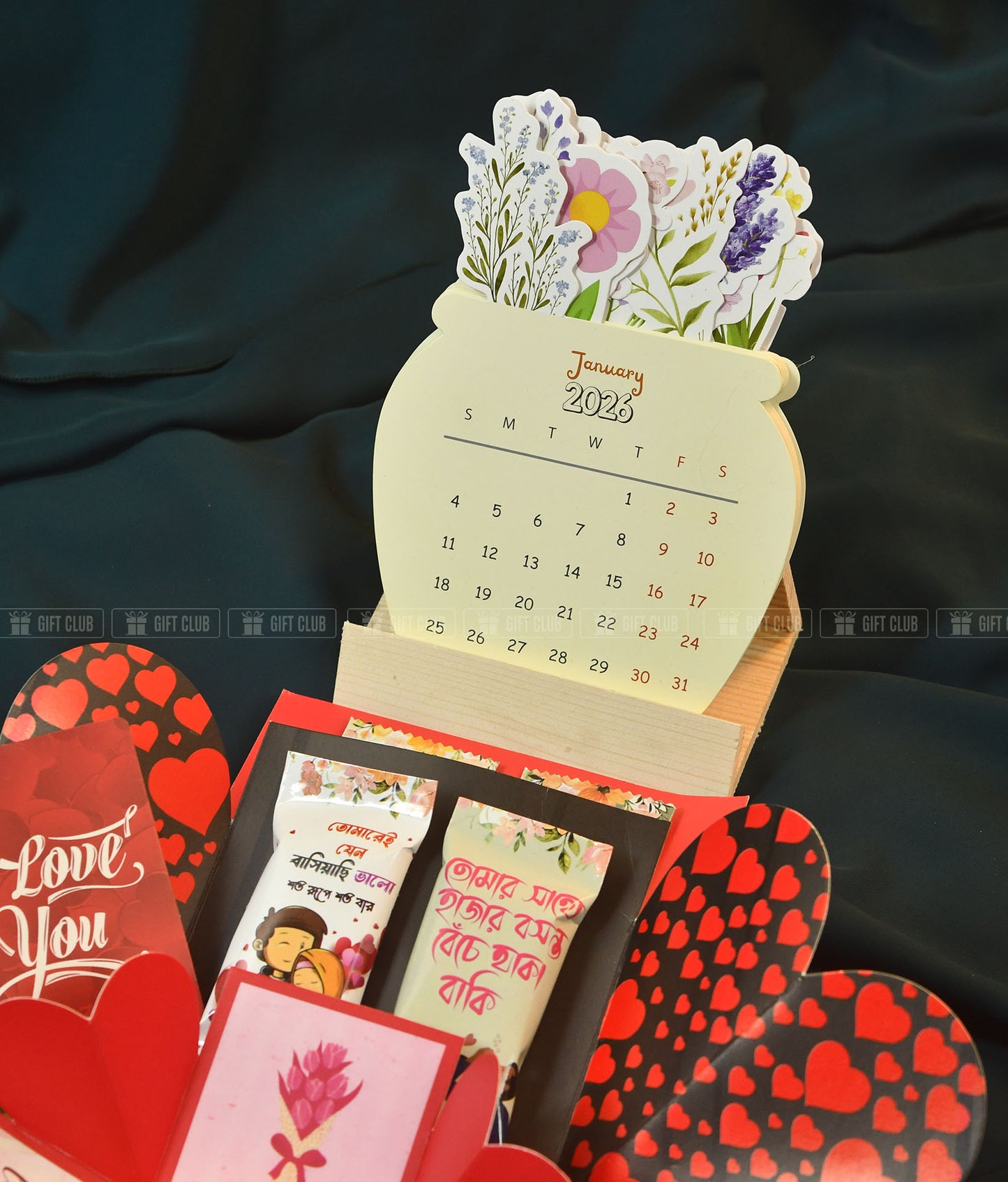 X30 - Butterfly in Magical Gift Box + Floral Calendar | Best Gift for occasion!