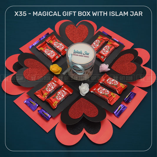 X35 - Magical Raw Chocolate Gift Box With Islam jar